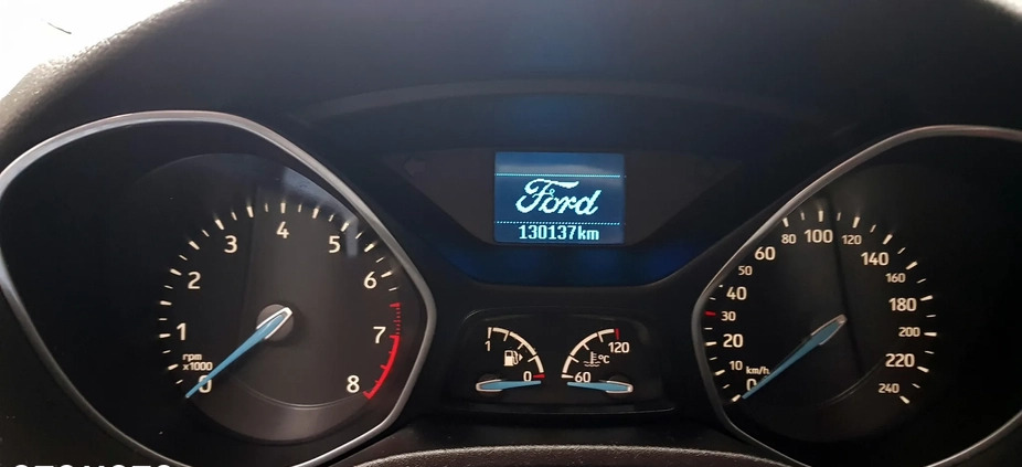 Ford Focus cena 35900 przebieg: 130137, rok produkcji 2016 z Stoczek Łukowski małe 79